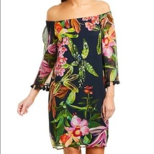 Trina Turk Amaris Silk Mini Dress